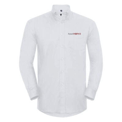 Assetworks Mens Shirt - White Thumbnail