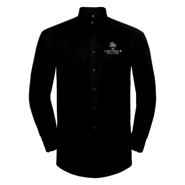 Lightbulb Analytics Mens Shirt - Black Thumbnail