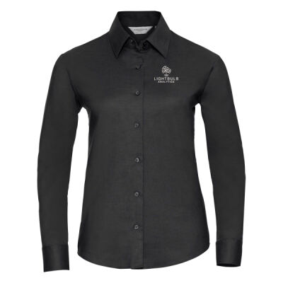 Lightbulb Analytics Ladies Shirt - Black Thumbnail