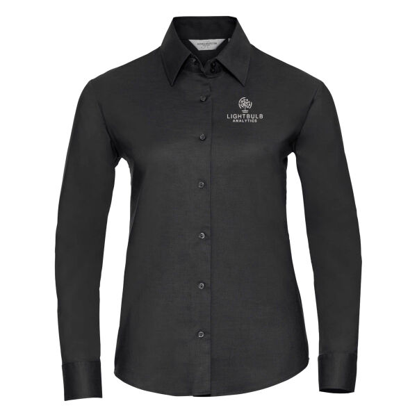 Lightbulb Analytics Ladies Shirt - Black Thumbnail