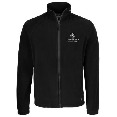 Lightbulb Analytics Unisex Fleece - Black Thumbnail